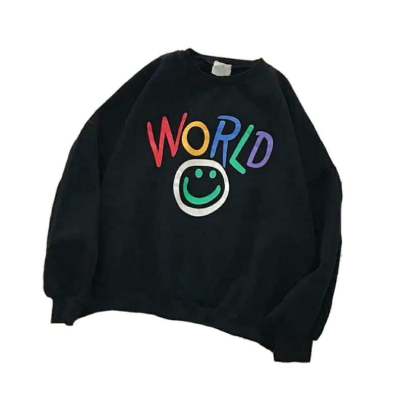 SWEATER BASIC PRIA WANITA (WORLD)