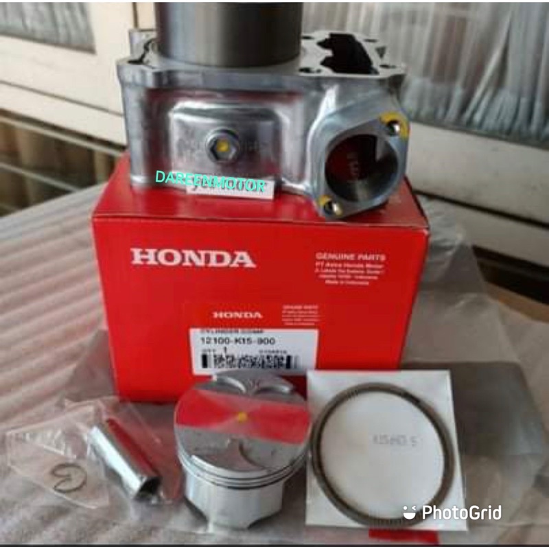 BLOK SEHER KOMPLIT PISTON RING CB150 OLD HONDA K15