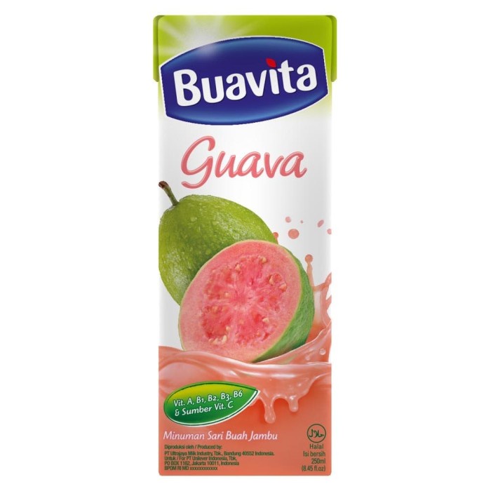 

bf011bb Buavita Guava 250 Ml Twin Pack Ds201Fs