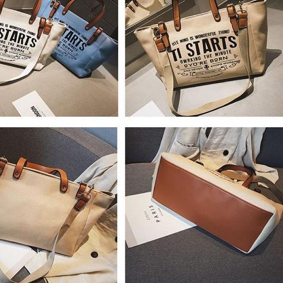 Top [JAKARTA] CR7080 ELJ5010 JT9180 LT1485 BQ3007 Tas Tote Bag Casual Modis Import, Lt0....