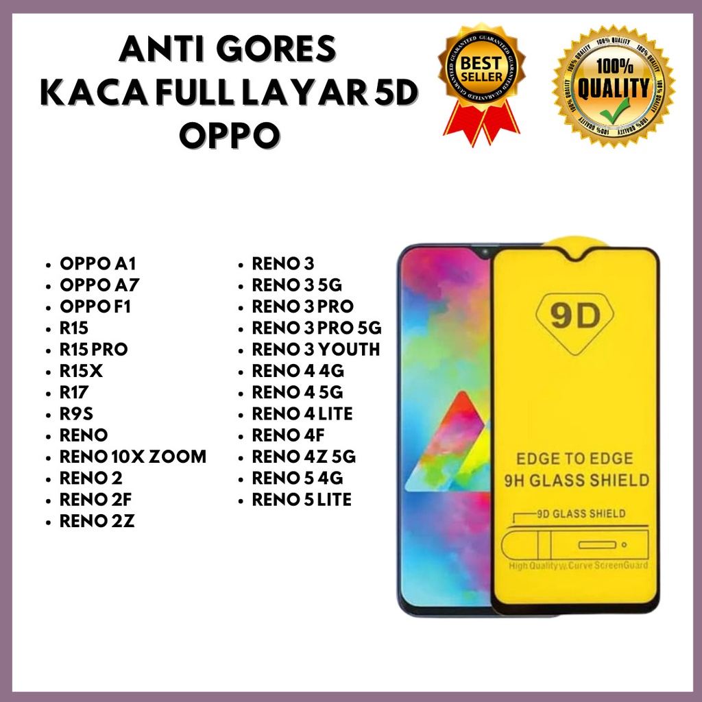 TG 5D FULL LAYAR - OPPO A1-OPPO A7-OPPO F1-R15-R15 PRO-R15X-R17-R9S-RENO-RENO 10X ZOOM-RENO 2-RENO 2F-RENO 2Z-RENO 3-RENO 3 5G-RENO 3 PRO-RENO 3 PRO 5G-RENO 3 YOUTH-RENO 4 4G-RENO 4 5G-RENO 4 LITE-RENO 4F-RENO 4Z 5G-RENO 5 4G-RENO 5 LITE