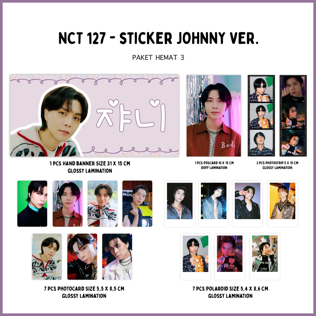 Fankit NCT 127 Sticker