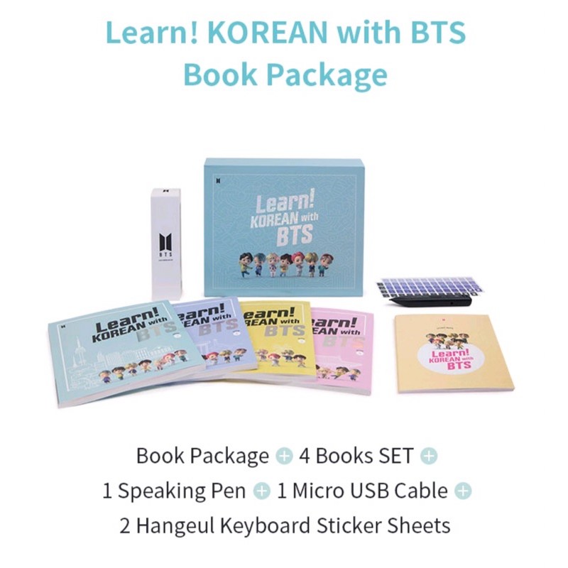 Harga learn korean with bts book package Terbaru Feb 2026 | BigGo Indonesia