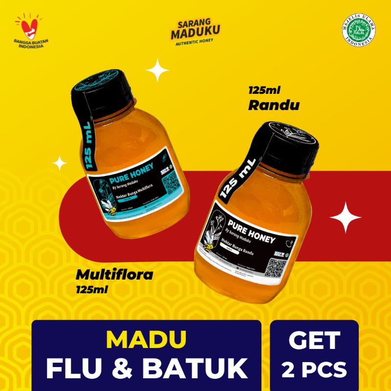 

Sarang Maduku - Madu Flu Batuk Pilek Asli Murni Raw Honey