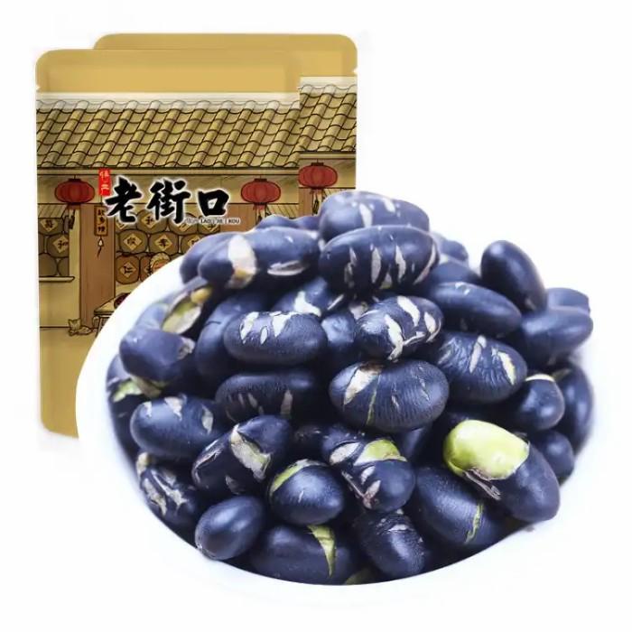 

Laojiekou Salt Fried Black Beans Kacang Hitam Goreng Garam Siap Makan Berkualitas