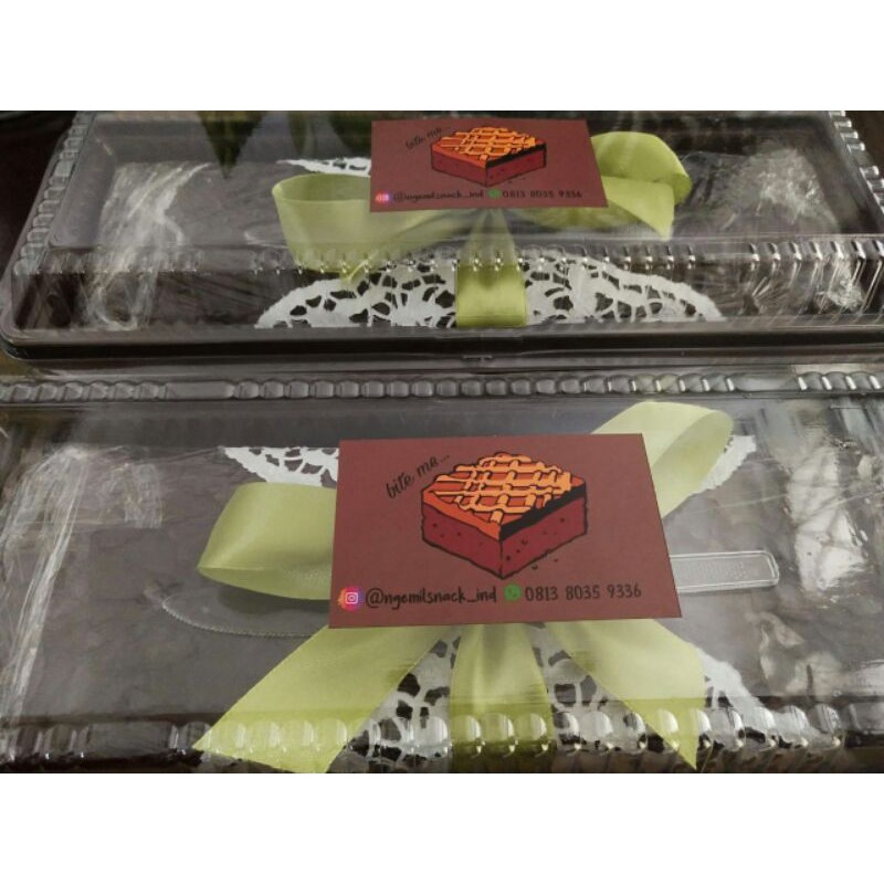 

Fudgy Brownies Size 30x10cm