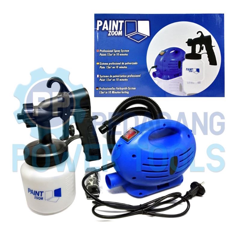 PAINT ZOOM SPRAY GUN ELEKTRIK ELECTRIC PAINT SPRAY ALAT SEMPROT CAT