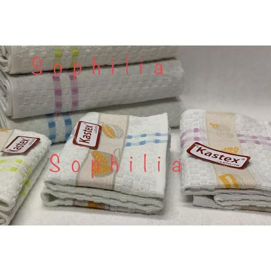 ✳ serbet handuk kastex wafel 50x50 ☜