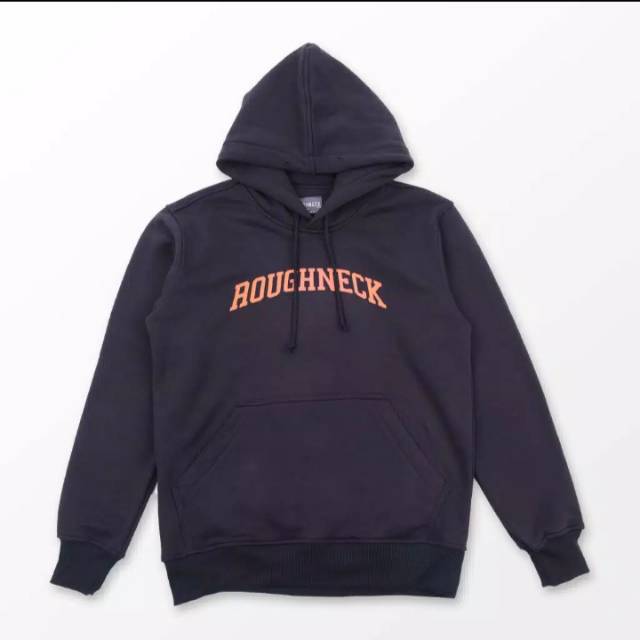 HOODIE ROUGHNECK WARNA HITAM