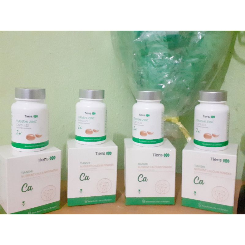 Peninggi Badan Tiens Original Susu Calcium + Zinc Kapsul | Bisa COD