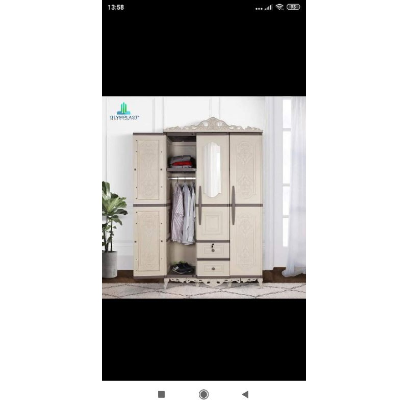 Lemari Olymplast 3 pintu Classic