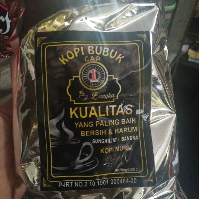 

Kopi bangka cap no 1 khad bangka