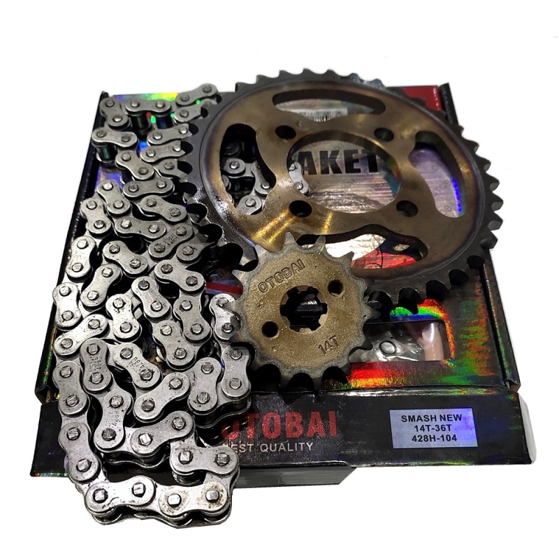 GEAR PAKET OTOBAI SMASH NEW (14-36T/428H-104)