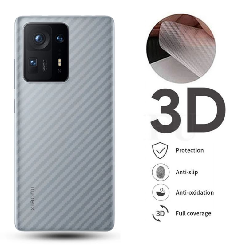 Skin Carbon Xiaomi Mi Mix 1 / 2 / 2s / 3 / 4 Antigores Back Cover
