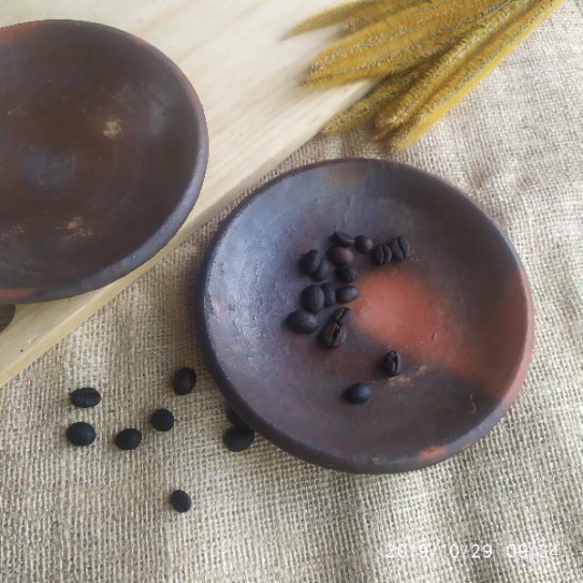 PIRING TANAH LIAT 15CM-20cm/ LEMPER TANAH LIAT/ COBEK TANAH LIAT/ PIRING TEMBIKAR/ piring lotek piri