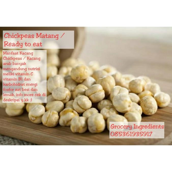 

Kacang Arab Matang 1Kg / Chick Peas Ready To Eat / Garbanzo