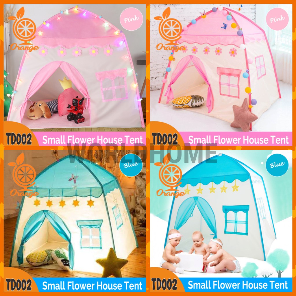 Tenda Anak Model Rumah Tenda Bermain Princess Castle Outdoor