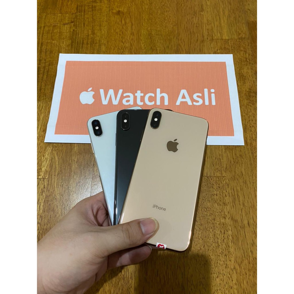 iPhone XS | XS Max 64GB 256GB 512GB Bekas Fullset Second Original Like New Seken Ori 64 256 512 GB