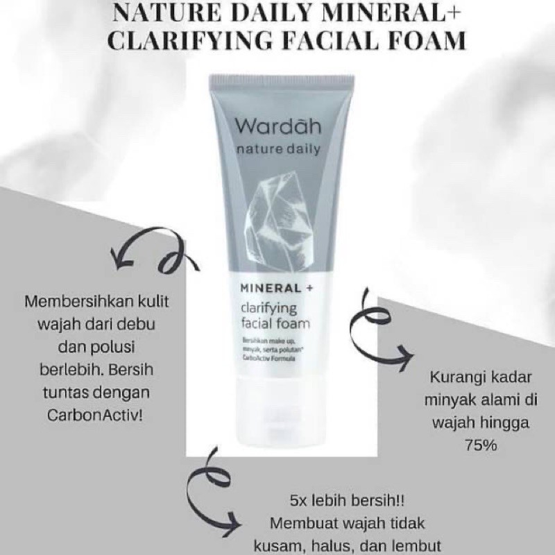 ✿ELYSABETHME✿ 🅆 🄰 🅁 🄳 🄰 🄷 wardah natural daily clay mask masker lumpur gelatin angkat komedo