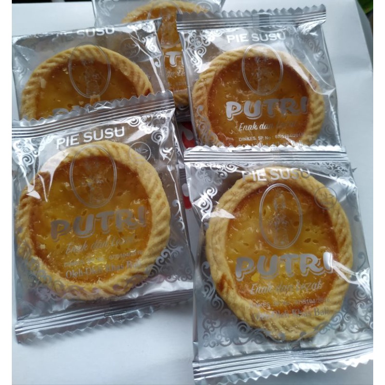 

Pie Susu Putri | Pei susu bali | oleh oleh bali | Asli Bali | Enak Nikmat | 25 pcs dan 50 pcs [COD]