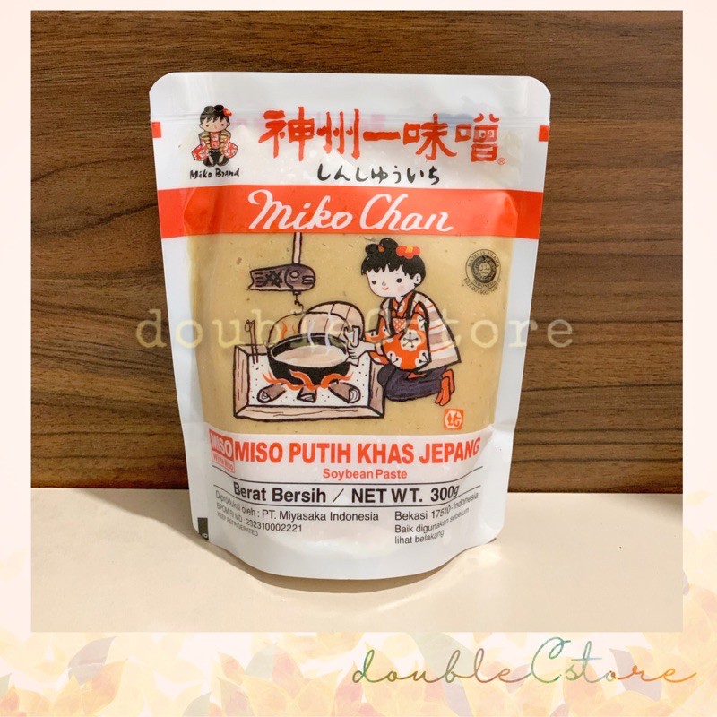 

Mikochan Miso Pasta 300gr / Soybean Paste / Shiro White Miso