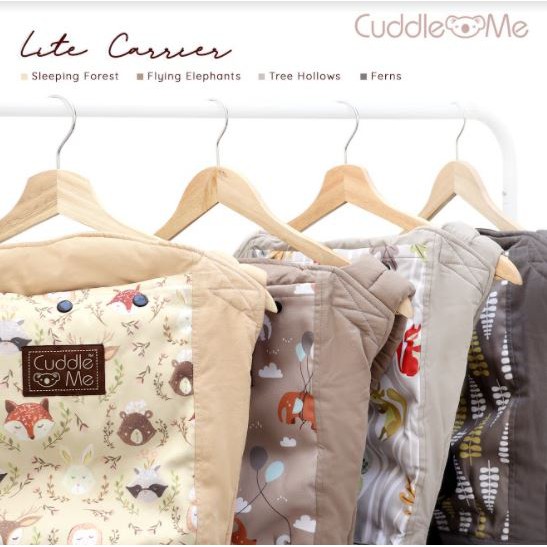 CUDDLEME Lite Carrier Baby Carrier Gendongan Bayi CUDDLE ME Gendongan Ransel Gendongan Depan Belakang