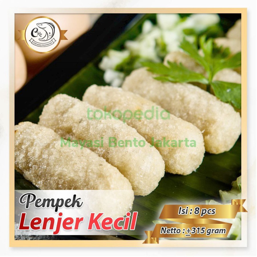 Pempek CRP Palembang Asli / Lenjer Kecil / Empek Empek Frozen Food