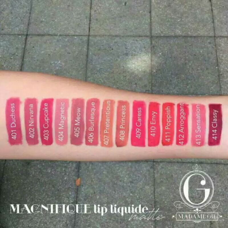 PROMO ORIGINAL Lipstik matte madame gie by gisella anastasia  madam