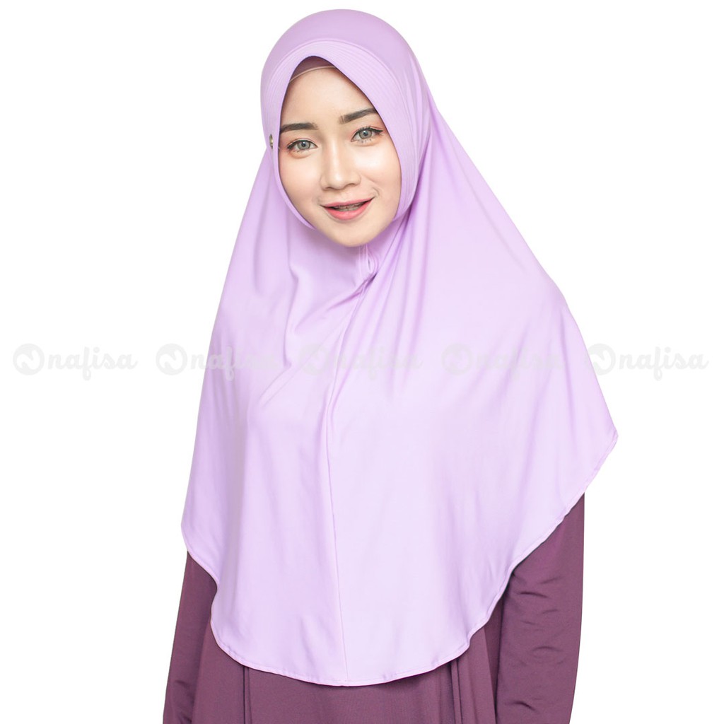 Jilbab Nafisa Fritania/Hijab Masker Instan/Kerudung Anti debu