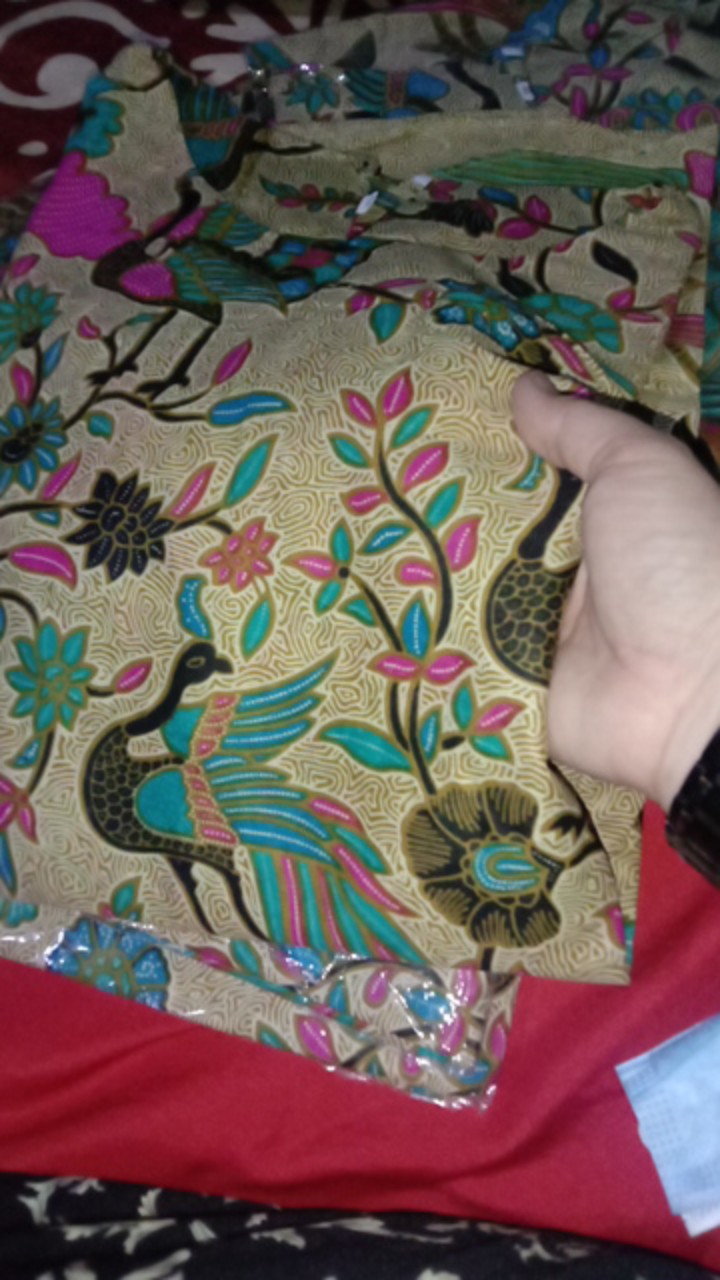 Atasan Batik Dolby Dolbi Dobby Doby Tenun Sutra Tulis Halus Katun Atbm Baron ,sarombit Atasan