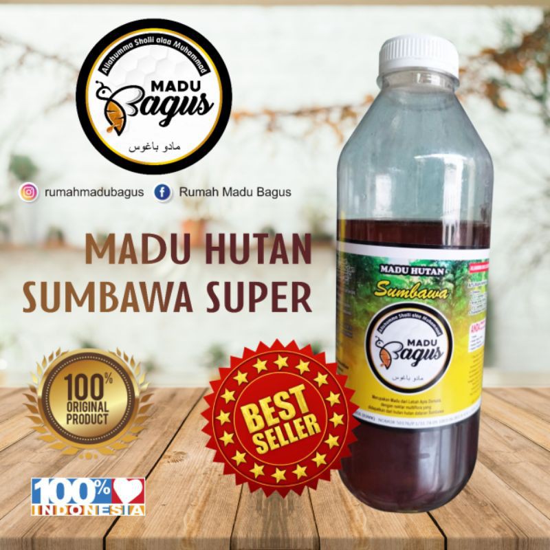 

madu hutan sumbawa super 300ml