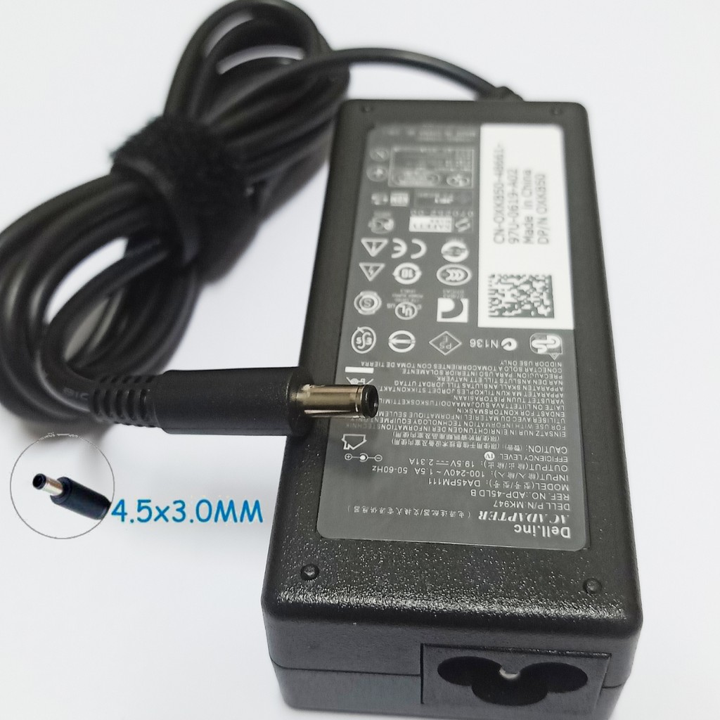 Charger Laptop Dell Inspiron 14 3000 series 14-3451 14-4552 14-3458 19.5v 3.34A