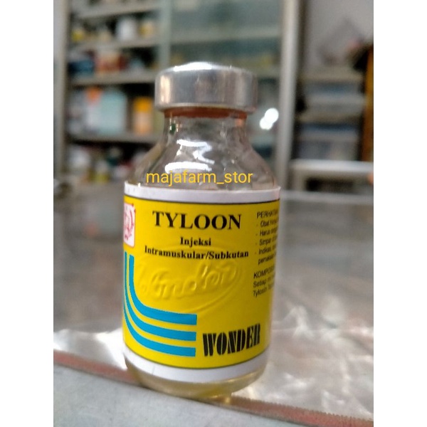 TYLOON 20 ml injeksi Untuk Hewan,Sapi,Kambing,Snjing,Babi/Unggas/Ayam,Bebek