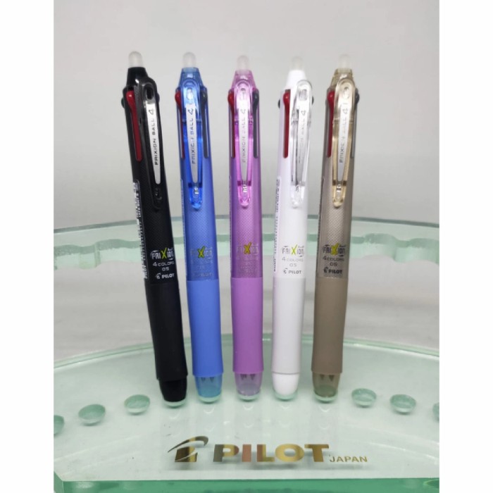 

PILOT FRIXION CLICKER 4 IN 1 1 PULPEN 4 WARNA - Emas Stok Terbatas