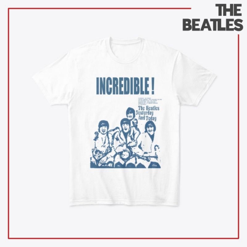 Kaos Band Vintage The Beatles Butcher Cover Shopee Indonesia