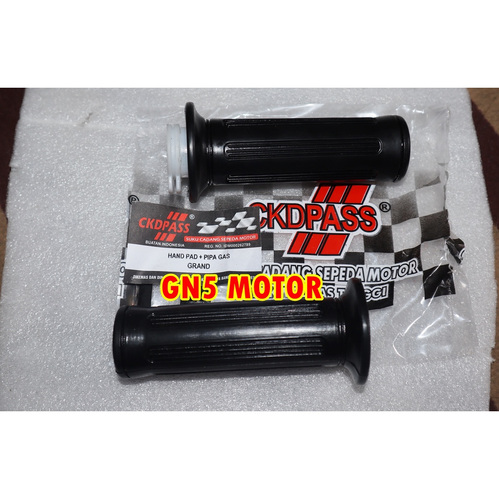 SEPASANG HANDGRIP HANDFAT & SELONGSONG PIPA GAS HONDA ASTREA GRAND PRIMA STAR LEGENDA ASTREA 800 KAN
