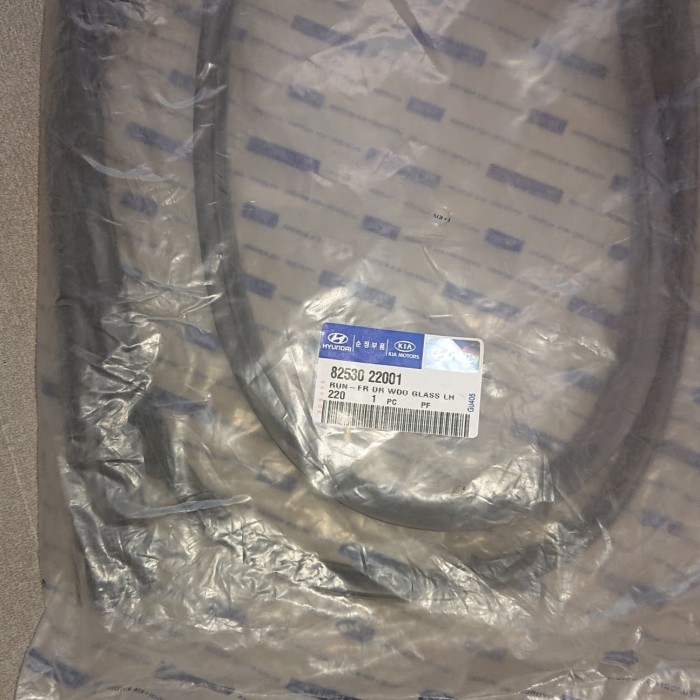 Onderdil Sedan Karet channel kaca pintu kiri hyundai atoz / accent / cakra