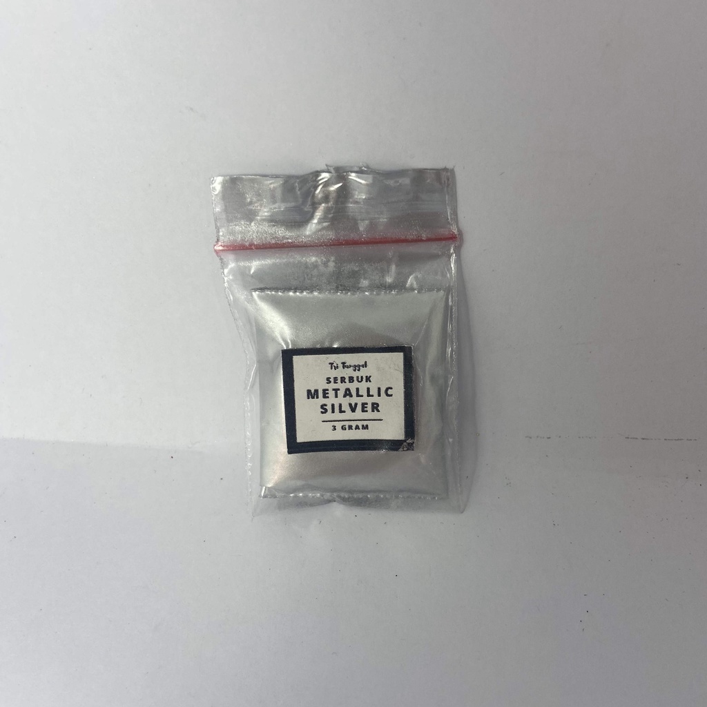 

SERBUK SILVER 3GR 3gr Gram Glitter Cosmetic Grade Powder Gliter Eceran Sablon Resin Clay Pernak Pernik Bubuk Padat Padatan Diy Kerajinan Bahan Kesenian Art Prakarya Seni Emas Craft Crafting Warna Warni Paint Painting Colour Color Tri Tunggal Malang