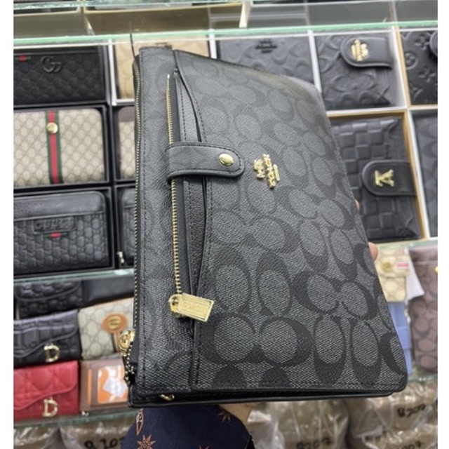 Clutch coach - Clucth pria wanita - Handbag pria wanita - Tas multifungsi Kualitas premium
