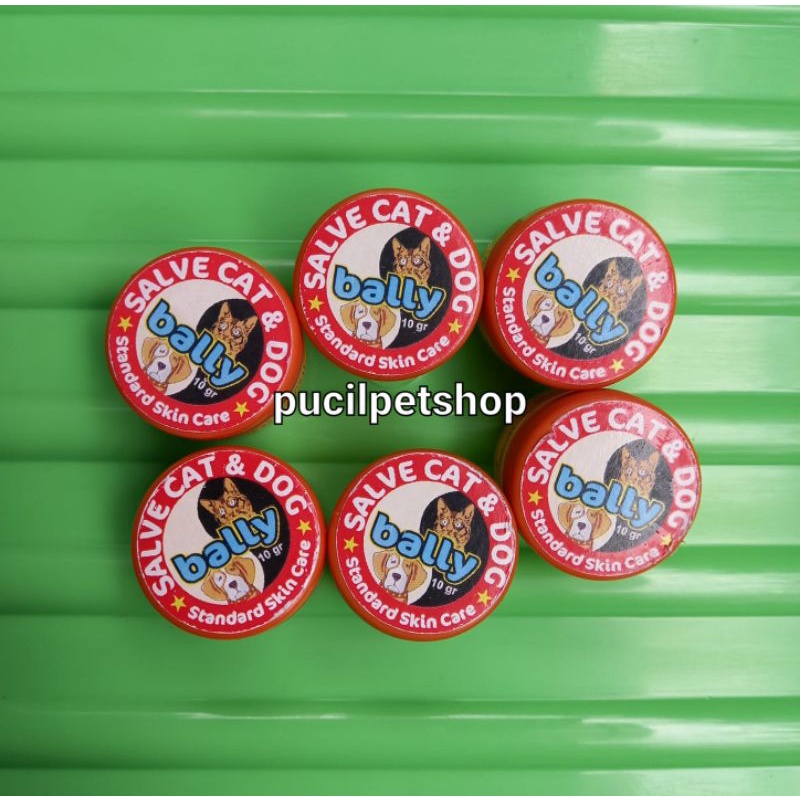 Salep Jamur Luka Kucing Anjing Salep Bally Salve Obat Jamur dan Luka Hewan