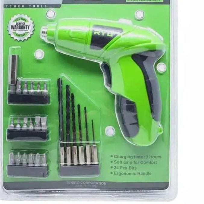 MCH-294 CORDLESS RCD 4.8 V-1 RYU /BOR CHARGER  / BOR TANPA LISTRIK / BOR TANPA KABEL / RYU TEKIRO ..