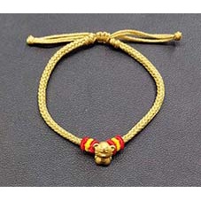 Gelang emas 24 karat HK tiger harimau macan