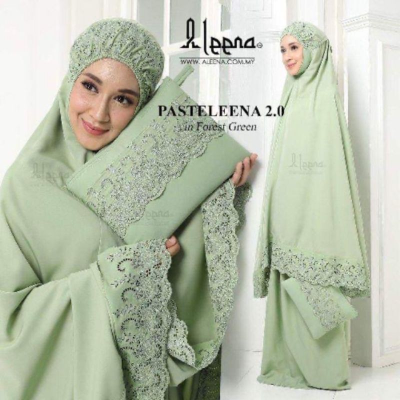 PRIMA MODE - Mukena Dewasa Khadijah Full Bordir Katun PREMIUM