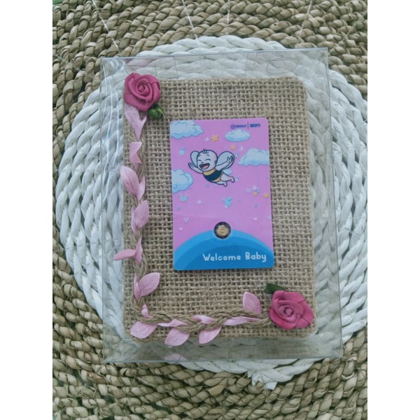 KOTAK MIKA MINIGOLD / HAMPERS UNIK / SOUVENIR UNIK / BOX EMAS MINI