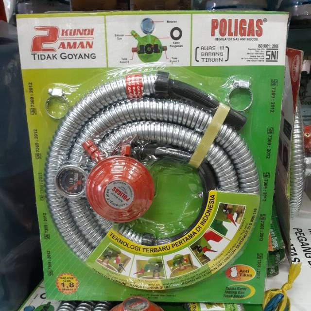 Regulator Gas 2 kunci Poligas