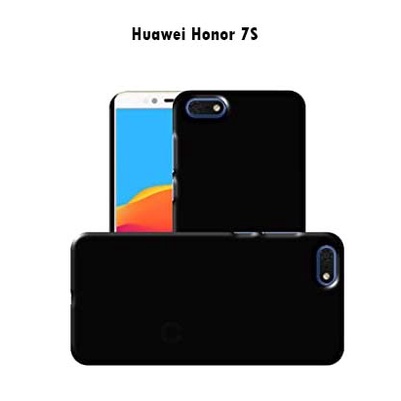 Case Black Matte SoftCase Huawei Honor 7S Slim Softcase Premium Baby Skin - Hitam