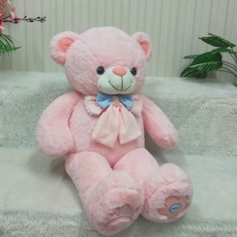 Boneka Teddy Bear Bowtie Size 17&quot;/70cm/boneka beruang/boneka bear pita/boneka anak lucu/