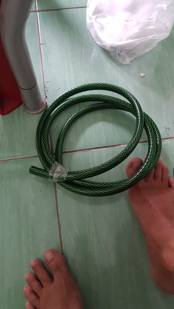 Selang Tukang Bangunan Per Meter Selang Air Aquarium Timbang 1/4 Inch Murah