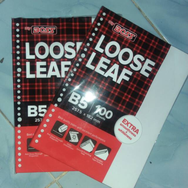 

LOOSE LEAF (POLOS)