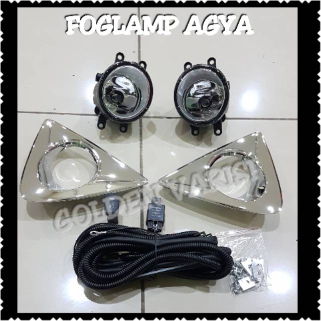 LAMPU FOGLAMP / FOG LAMP / LAMPU KABUT / MOBIL AGYA